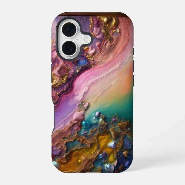Abstract Dreamscape Phone Case  (Back)