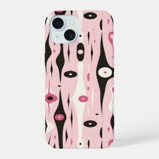 Abstract Drip Composition iPhone 15 Case