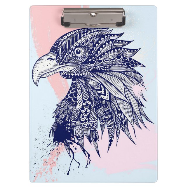 Abstract Eagle Clipboard (Front)