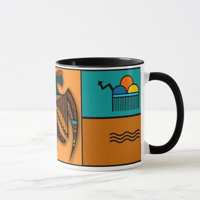 Abstract Eagle Mug (Right)