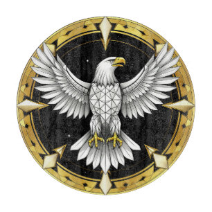Abstract Eagle Spreading Wings Cutting Board