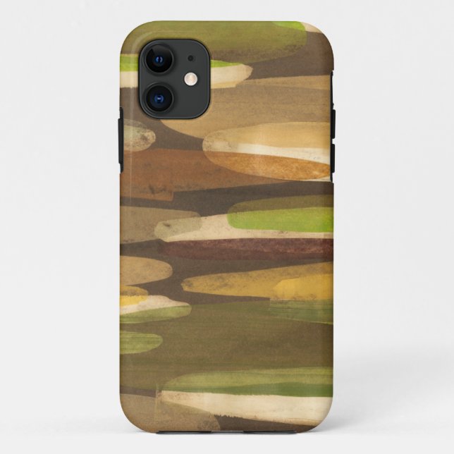 Abstract Earth Tone Landscape Case-Mate iPhone Case (Back)