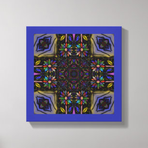 Abstract Easter Spring Daisies original wall art