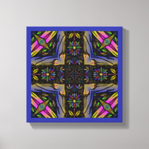 Abstract Easter Spring Daisy original wall art