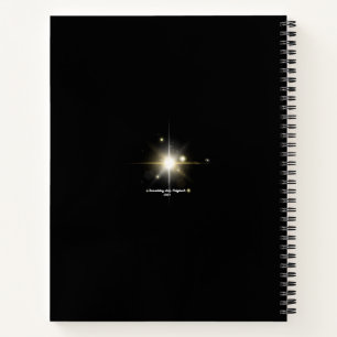 Abstract eggplant and colour swirl sketch book