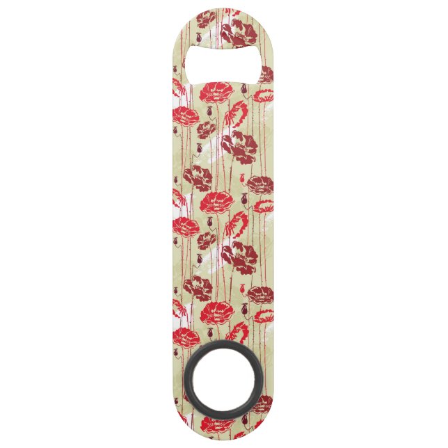 Abstract Elegance floral pattern 2 Bar Key (Front)