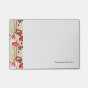 Abstract Elegance floral pattern 2 Post-it Notes