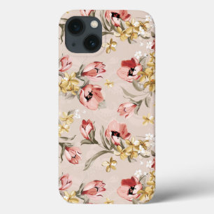 Abstract Elegance floral pattern 3 iPhone 13 Case