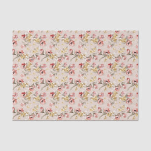 Abstract Elegance floral pattern 3 Tissue Paper