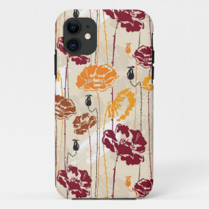 Abstract Elegance floral pattern 4 iPhone 11 Case