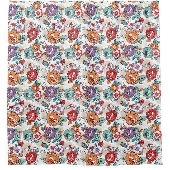 Abstract Elegance floral pattern 5 (Front)