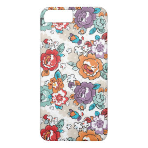 Abstract Elegance floral pattern 5 iPhone 8 Plus/7 Plus Case