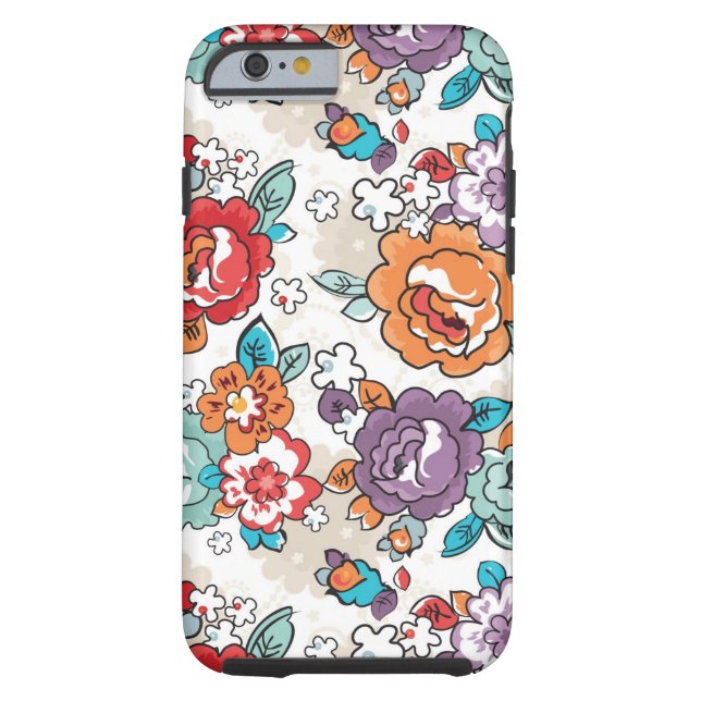 Abstract Elegance floral pattern 5 Case-Mate iPhone Case (Back)