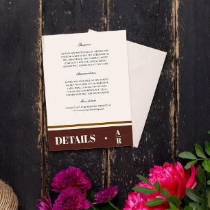 Abstract Elegance Golden Frame Details Enclosure Card