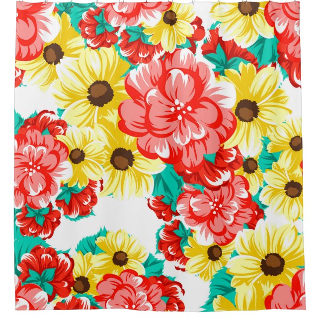 Abstract elegance seamless pattern with floral bac (Front)