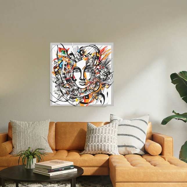 Abstract Elegance Stretched Canvas Print (Creator Uploaded)