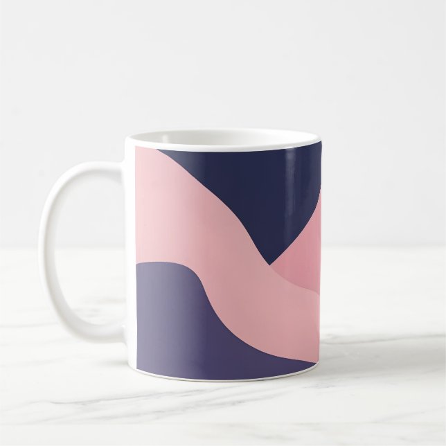 Abstract Elegant Coffee Mug (Left)