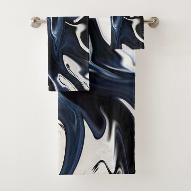 Abstract elegant fluide marble liquide (En situation)