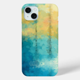 Abstract Elegant mixed Colourful painting pattern  iPhone 15 Mini Case
