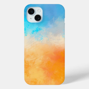 Abstract Elegant mixed Colourful painting pattern  iPhone 15 Mini Case