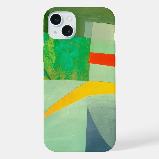 Abstract Elegant mixed Colourful painting pattern  iPhone Case (Back)