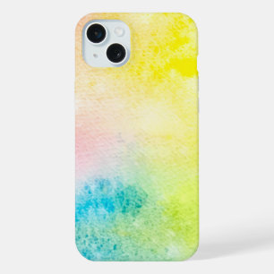 Abstract Elegant mixed Colourful painting pattern  iPhone 15 Plus Case
