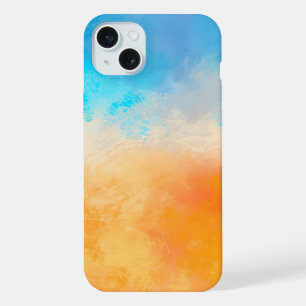 Abstract Elegant mixed Colourful painting pattern  iPhone 15 Plus Case