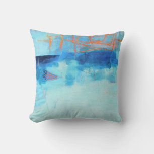 Abstract Elegant mixed Colourful painting pattern Throw Pillow