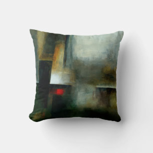Abstract Elegant mixed Colourful painting pattern  Throw Pillow