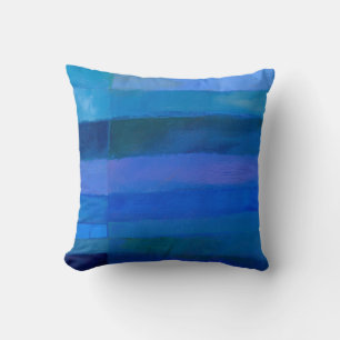 Abstract Elegant mixed Colourful painting pattern Throw Pillow