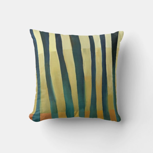 Abstract Elegant mixed Colourful painting pattern  Throw Pillow (Front)
