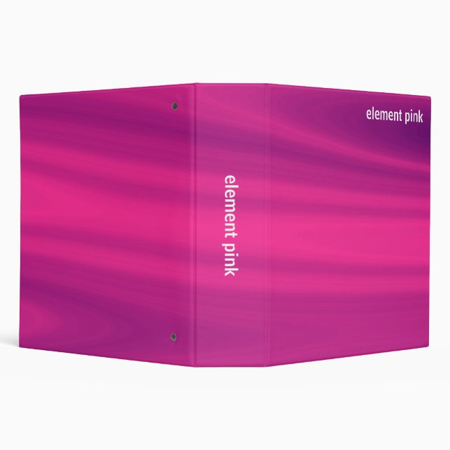 Abstract - Element Pink (2.0in) Binder (Background)