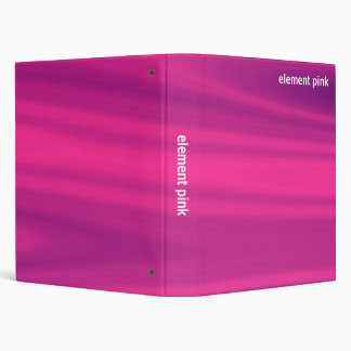 Abstract - Element Pink Binder
