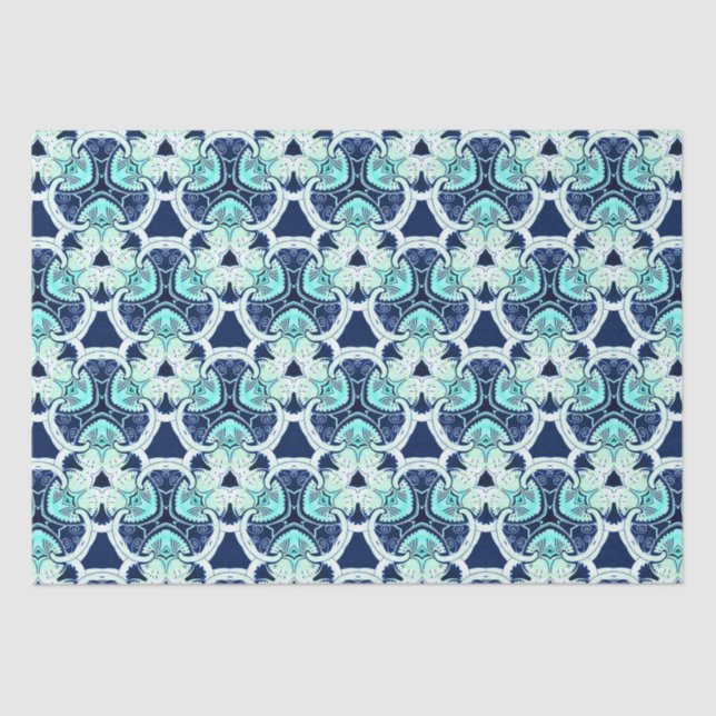 Abstract element tissue paper (Front)