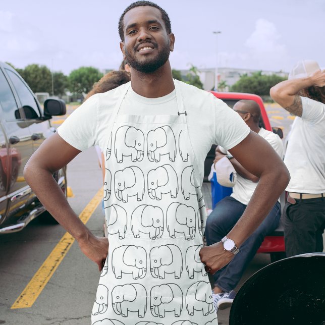 Abstract Elephant Apron (Creator Uploaded)