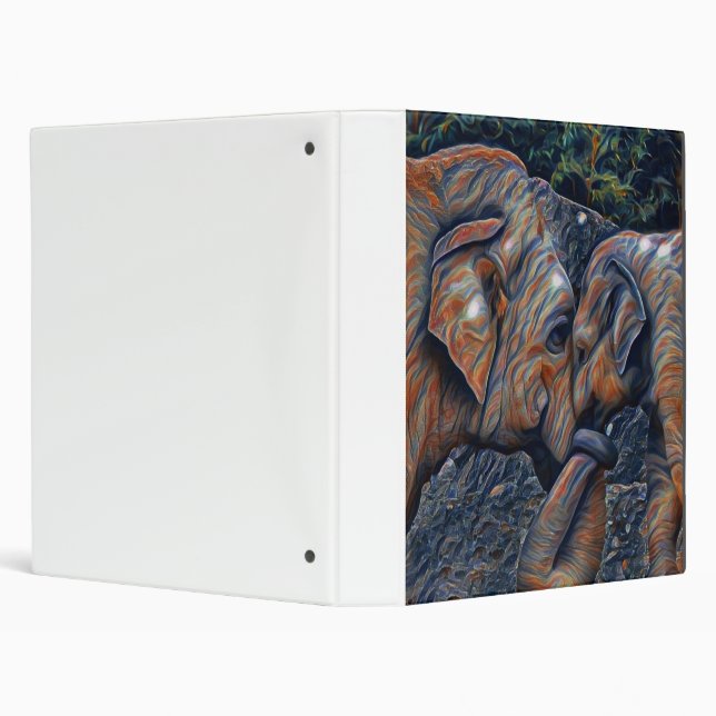 Abstract Elephant Binder (Background)