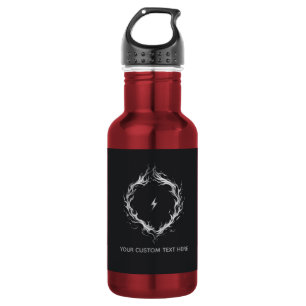 Abstract Energy Circle – Customizable Text 532 Ml Water Bottle