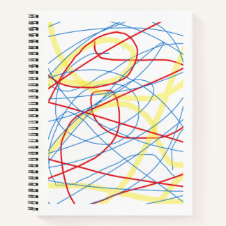 "Abstract Essence: A Planner Full of Colour" Notebook