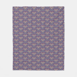 Abstract ethnic background 2 fleece blanket