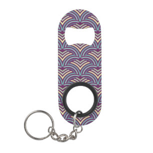 Abstract ethnic background 2 keychain bottle opener