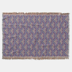 Abstract ethnic background 2 throw blanket