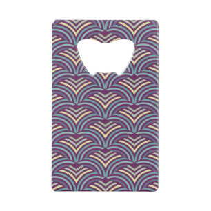 Abstract ethnic background 2 wallet bottle opener