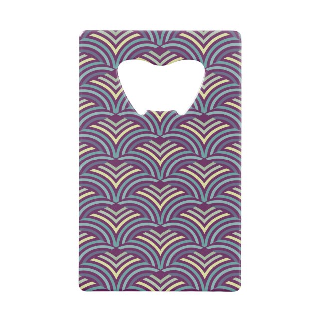Abstract ethnic background 2 wallet bottle opener (Front)
