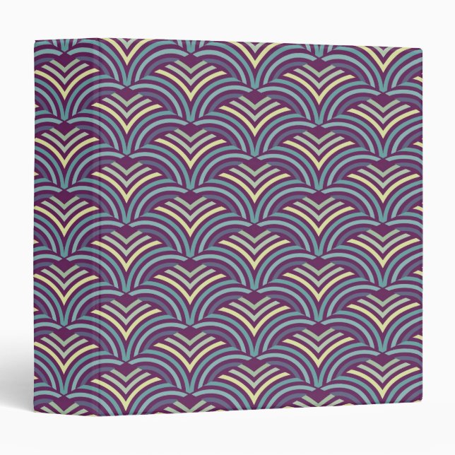 Abstract ethnic background binder (Front/Spine)