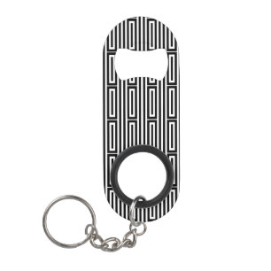Abstract ethnic background keychain bottle opener