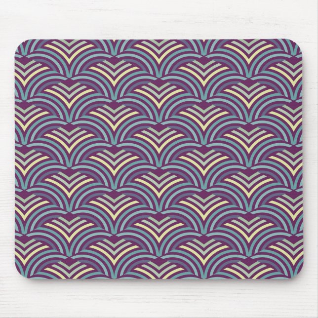 Abstract ethnic background mouse pad (Front)