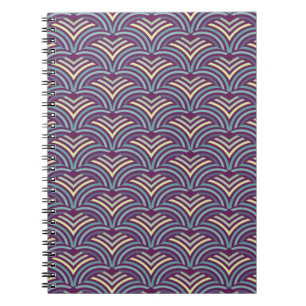 Abstract ethnic background notebook
