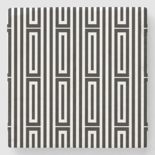 Abstract ethnic background stone coaster