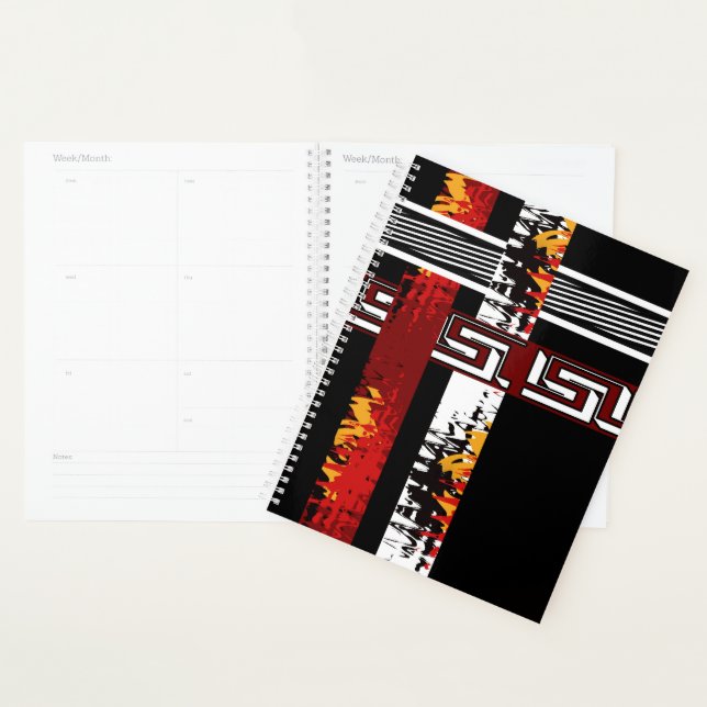 Abstract , ethnic, creative planner (Display)