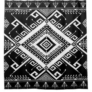 Abstract ethnic geometric pattern background desig
